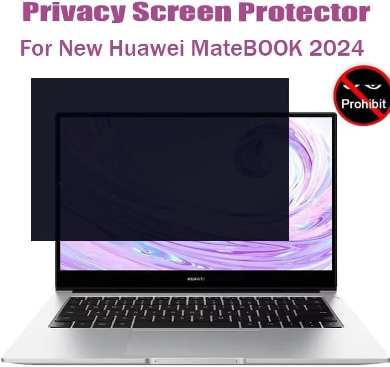 محافظ صفحه نمایش لپ تاپ Gruattreay سازگار با هوآوی MateBook D14 مدل 2024 14 اینچی MDG-24، ضد تابش خیره کننده و جذب الکترواستاتیک