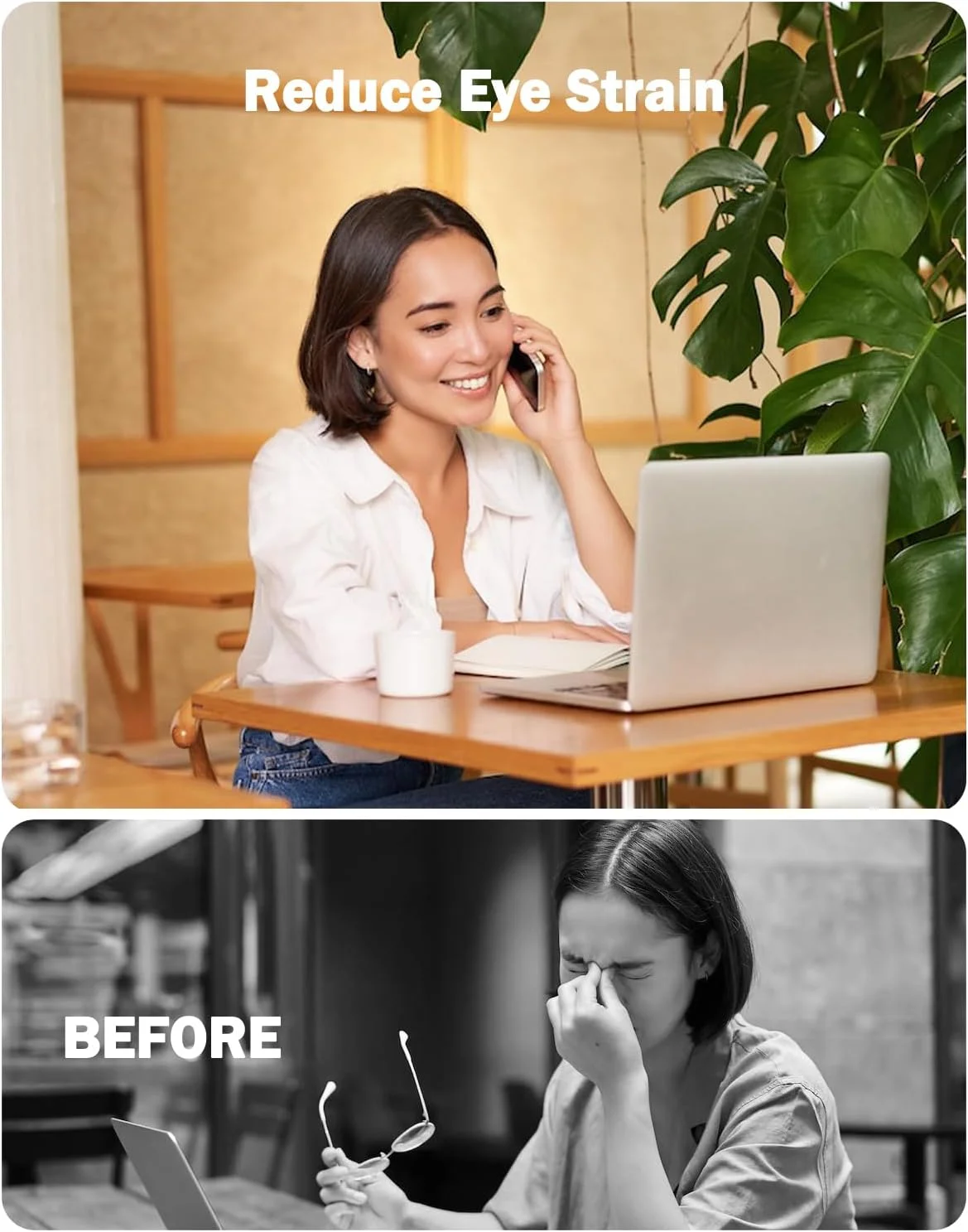 محافظ صفحه نمایش ضد نور آبی F FORITO، سازگار با مک بوک پرو ۱۳ اینچ ۲۰۲۲ با تراشه M2 و مک بوک ایر ۱۳ اینچ مدل A1932 A2179 A2337 M1، ضد تابش و ضد خش، فیلتر مات صفحه نمایش لپ تاپ، 2 عدد