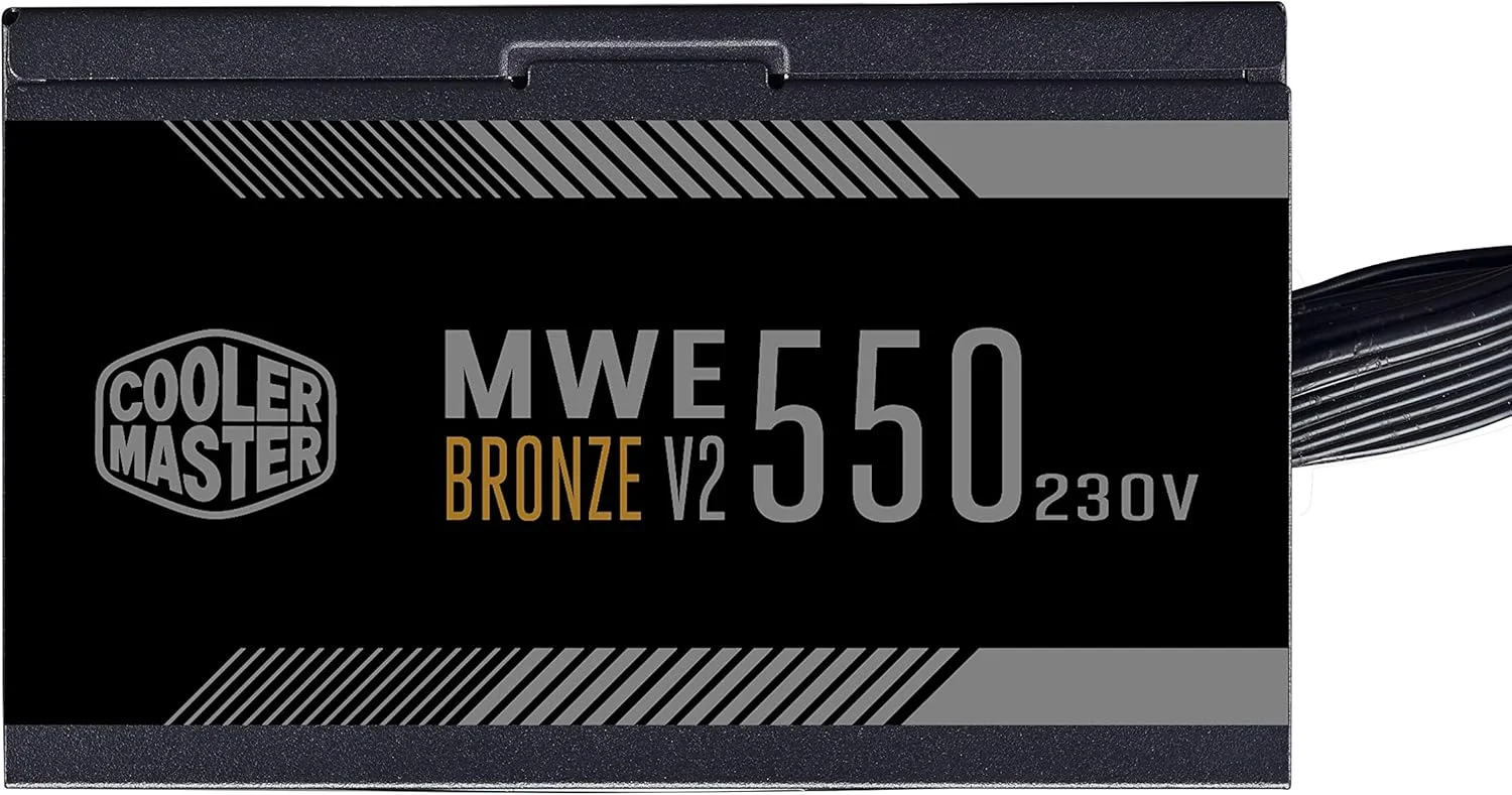 منبع تغذیه کولر مستر MWE 550 Bronze 230V V2 - واحد منبع تغذیه UK، 80 PLUS Bronze، فن HDB حساس به دما، مدار DC-to-DC + LLC با ریل تک +12V - 5 سال منبع تغذیه کولر مستر MWE 550 Bronze 230V V2 - واحد منبع تغذیه UK، 80 PLUS Bronze، فن HDB حساس به دما، مدار DC-to-DC + LLC با ریل تک +12V - 5 سال
