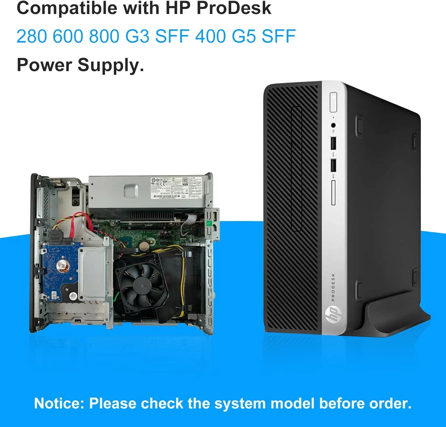 منبع تغذیه 180 واتی مدل D18-180P1A L08404-002 L07658-003 سازگار با HP ProDesk 400 G5 SFF 600 G3 SFF، 901764-003 L07658-001 PA-1181-3HB DPS-180AB-30A 901765-003 D18-180P1A منبع تغذیه 180 واتی مدل D18-180P1A L08404-002 L07658-003 سازگار با HP ProDesk 400 G5 SFF 600 G3 SFF، 901764-003 L07658-001 PA-1181-3HB DPS-180AB-30A 901765-003 D18-180P1A