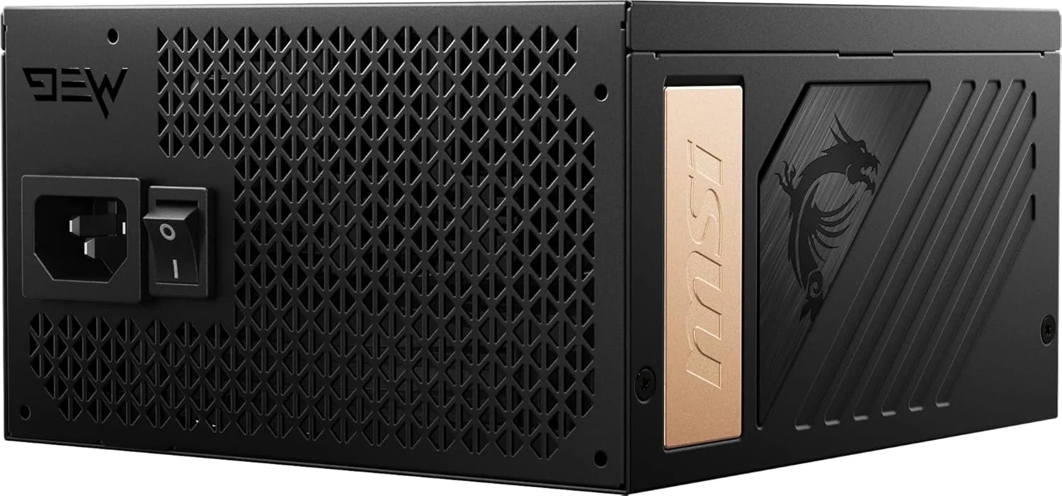 منبع تغذیه MSI MEG Ai1300P PCIE5، دوشاخه UK - 1300 وات، 80 پلاس پلاتینیوم، کاملاً ماژولار ATX 3.0، پشتیبانی از PCIe 5.0 GPU، خازن های ژاپنی، هوش گیمینگ، کابل های روکش دار - 10 سال منبع تغذیه MSI MEG Ai1300P PCIE5، دوشاخه UK - 1300 وات، 80 پلاس پلاتینیوم، کاملاً ماژولار ATX 3.0، پشتیبانی از PCIe 5.0 GPU، خازن های ژاپنی، هوش گیمینگ، کابل های روکش دار - 10 سال