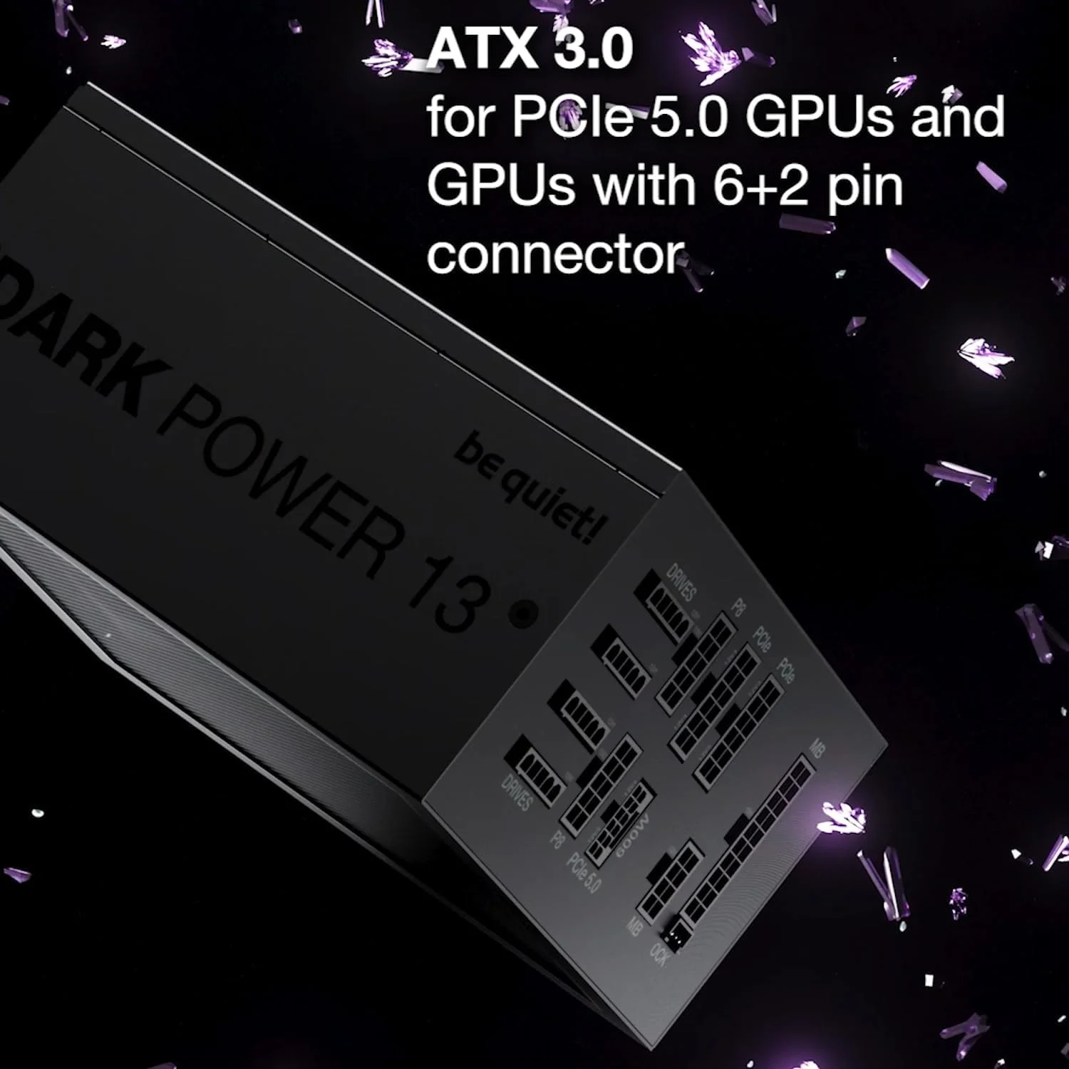 منبع تغذیه 1000 واتی be quiet! Dark Power 13، ATX 3.0، دارای گواهینامه 80 PLUS Titanium، پشتیبانی کامل از کارت گرافیک های PCIe 5.0، فن Silent Wings، عملکرد تقریبا بی صدا، کلید اورکلاک، مدیریت کابل ماژولار منبع تغذیه 1000 واتی be quiet! Dark Power 13، ATX 3.0، دارای گواهینامه 80 PLUS Titanium، پشتیبانی کامل از کارت گرافیک های PCIe 5.0، فن Silent Wings، عملکرد تقریبا بی صدا، کلید اورکلاک، مدیریت کابل ماژولار