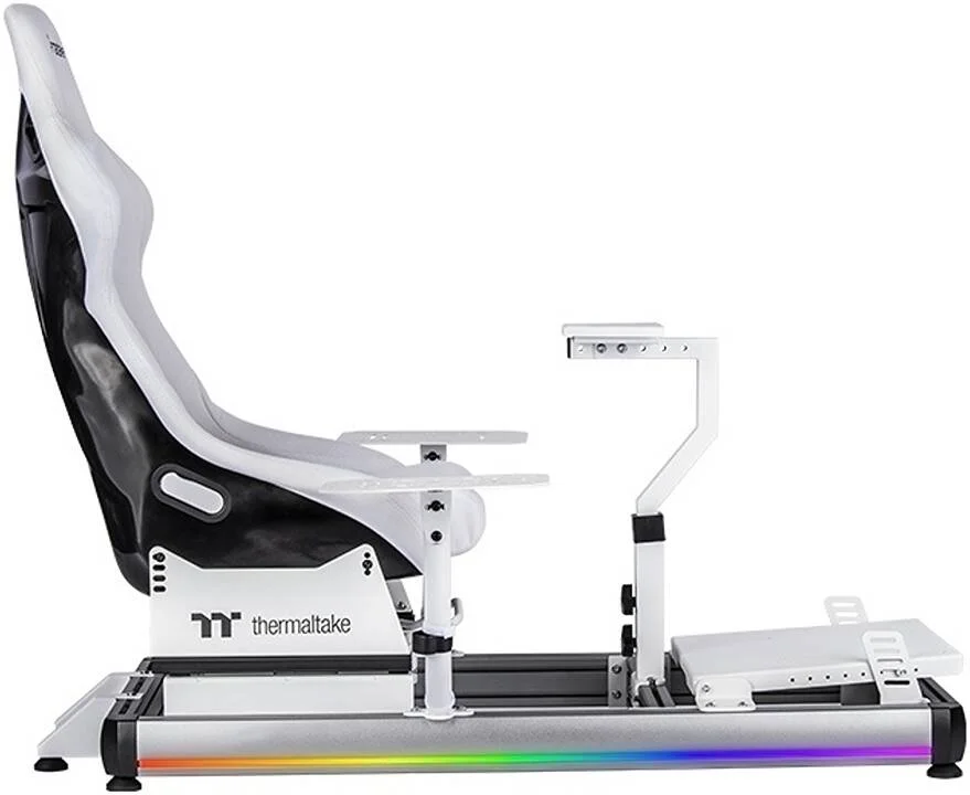 کابین خلبان شبیه ساز پرواز ترمالتیک GF500، ظرفیت وزنی 12 کیلوگرم، نوع فریم ثابت، پوشش پودری، پرداخت سطح فریم آلومینیومی آنودایز شده سندبلاست، سفید | GSC-F50-CPASWH-01