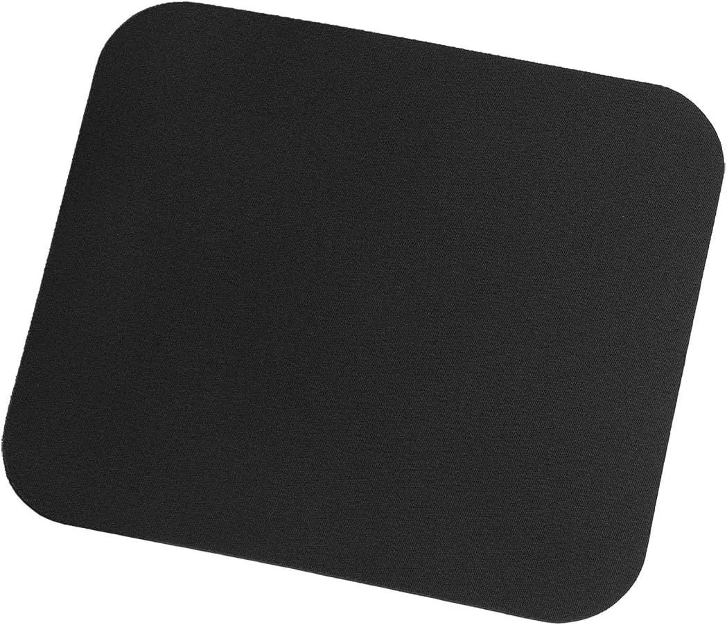پد ماوس LogiLink ID0096 - 220 x 250 x 3 میلی‌متر مناسب برای انواع ماوس (توپی، اپتیکال، لیزری) با زیره چسبنده قوی برای نگهداری بهینه، رنگ: مشکی