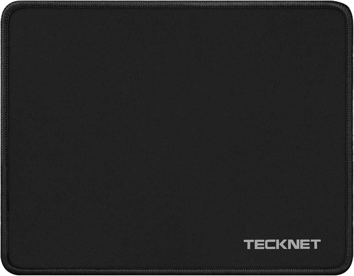 پد ماوس TECKNET، 280 x 210 میلی متر، پد ماوس بازی با روکش ضد آب و لاستیک ضد لغزش برای دفتر کار، کار، بازی، مطالعه، لپ تاپ، کامپیوتر، خانه - مشکی