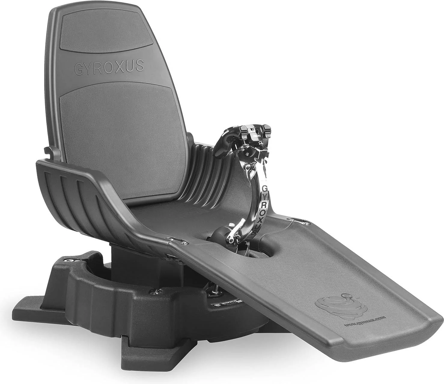 کنترلر بازی ویدیویی تمام حرکتی Gyroxus GSR-71c برای صندلی گیمینگ پلی استیشن 3، موقعیت صندلی قابل تنظیم، ساختار بادوام و مستحکم، جمع و جور، مناسب برای هر مکان، ذخیره سازی آسان، مشکی | GSR-71C
