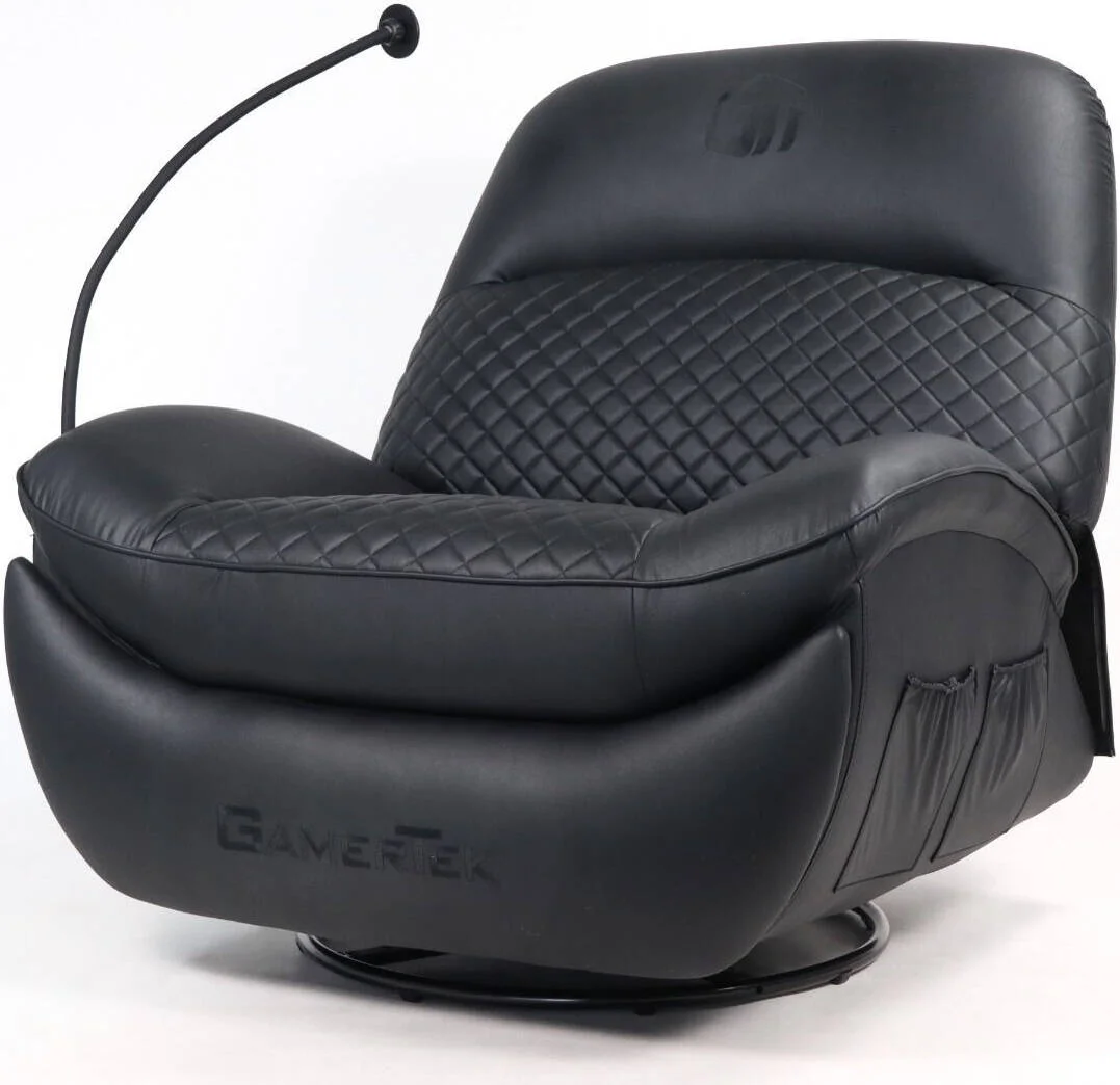 پاد استراحت گیمرتک، ساخته شده از مواد با کیفیت PU و توری، دارای زیرپایی تاشو داخلی، نگهدارنده مغناطیسی، 4 جیب کناری، نسخه مشکی | 616985067381