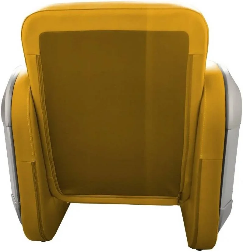 مبل گیمینگ RGB ای-بلو با نورپردازی RGB قابل کنترل با اپلیکیشن، پنل لبه آلومینیومی، 32 حالت نورپردازی فوق العاده، اسفنج با چگالی بالا با نرمی و راحتی بیشتر، زرد | EEC346-11YLAA-IA