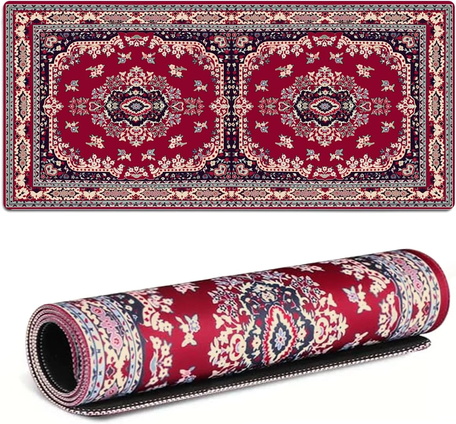 پد ماوس گیمینگ بزرگ (800x300 میلی‌متر) - زیرانداز رومیزی خیلی بزرگ با لبه‌های دوخته شده، ضد آب و پایه لاستیکی ضد لغزش، برای کامپیوتر اداری، رایانه شخصی گیمینگ، صفحه کلید و ماوس (مدل 1)