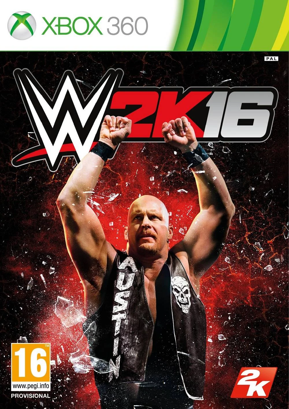 بازی ویدیویی WWE 2K16 PAL XBox 360، سبک ورزشی، رده سنی نوجوانان، 1-4 بازیکن | XB360PWWE2K16