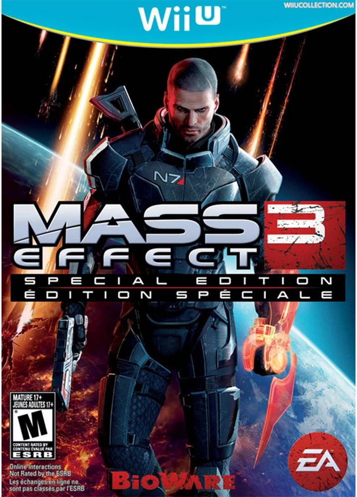 بازی Mass Effect 3 نسخه ویژه Electronic Arts WII U، منطقه NTSC، 1-4 بازیکن، رده سنی بزرگسالان | WUP P AMEE