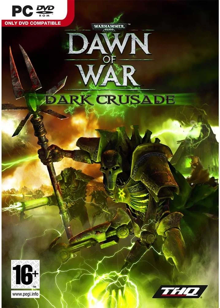 بازی کامپیوتری THQ War Hammer 40000 Dawn of War Dark Crusade، مناسب برای سنین 16 سال به بالا، ابعاد ویدئویی سه بعدی، 1 تا 4 بازیکن | 81979