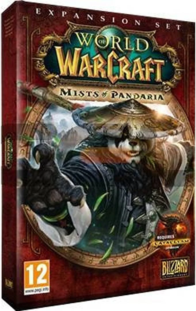 مجموعه گسترش دهنده World of Warcraft Mists of Pandaria، نسخه انگلستان، برای PC | 72853491EU