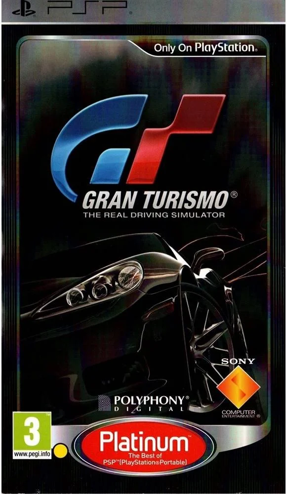 بازی Gran Turismo Platinum برای PSP سونی، بیش از 800 مدل خودرو، مناسب برای همه (3+)، بیش از 30 پیست در سراسر جهان | 6295129002262