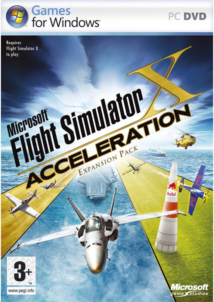بسته توسعه دهنده Microsoft Flight Simulator Acceleration، بازی کامپیوتری، چند نفره، بیش از 20 ماموریت، رده سنی 3+ PEGI، نصب آسان تر | PCFSA38000245