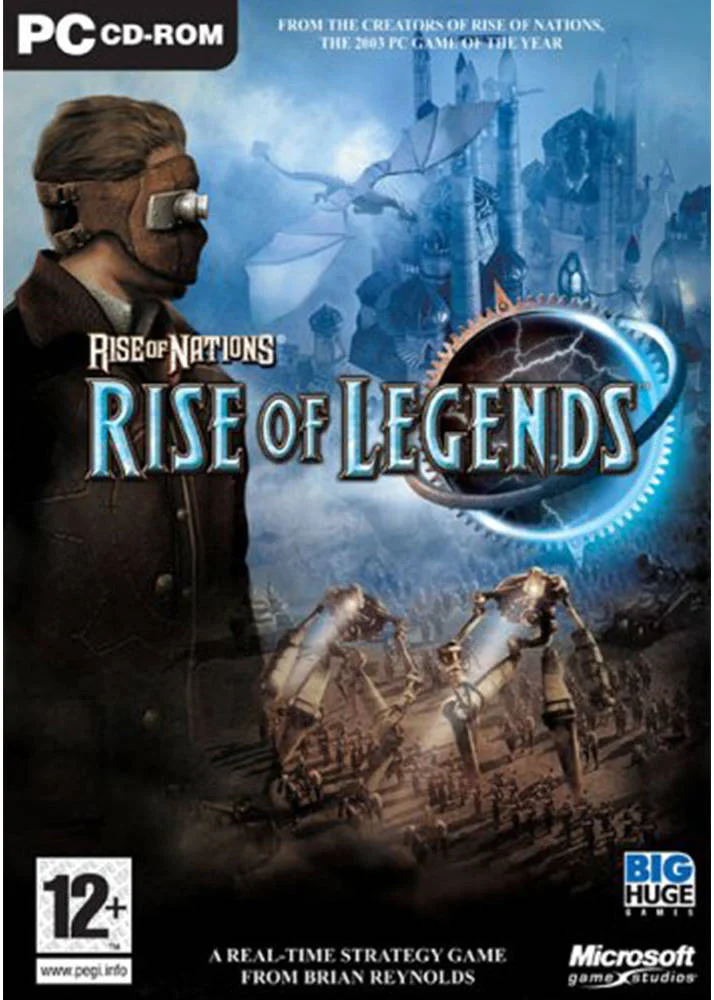 بازی کامپیوتری Microsoft Rise of Nations: Rise of Legends، ژانر استراتژی، زبان انگلیسی، رده سنی 12+، گیم پلی ساده و بصری | PCRNRL000187