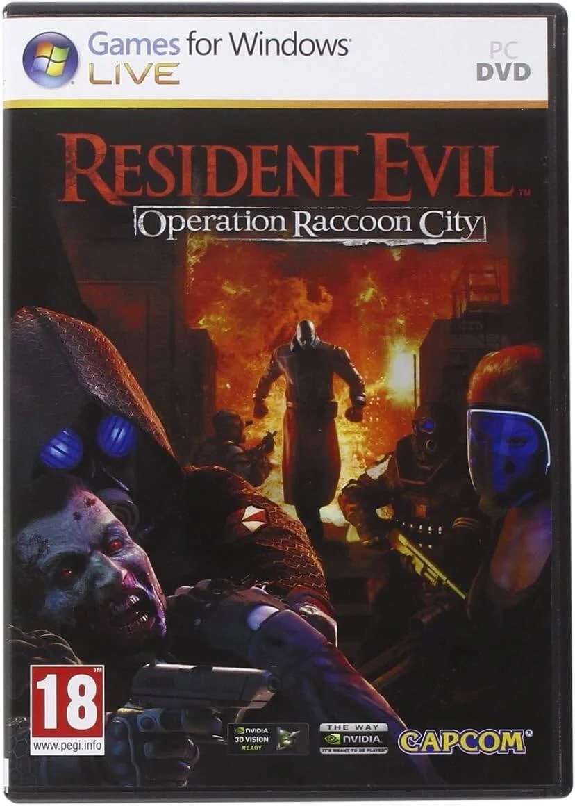 Capcom PC عملیات شهر Raccoon Evil Resident