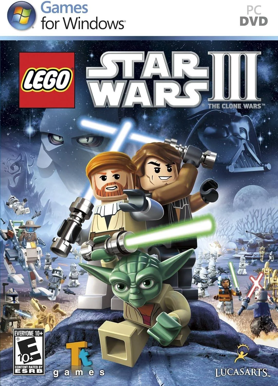 بازی LEGO Star Wars III The Clone Wars از Lucas Arts - نسخه PC