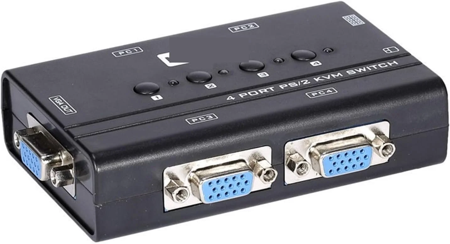 سوئیچ KVM چهار پورت مدل 460SL