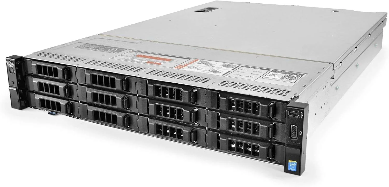 سرور Dell PowerEdge R730xd، دو پردازنده E5-2620v3 2.40 گیگاهرتز 12 هسته ای، 128 گیگابایت رم، 12 هارد 1 ترابایتی H330 (بازسازی شده) سرور Dell PowerEdge R730xd، دو پردازنده E5-2620v3 2.40 گیگاهرتز 12 هسته ای، 128 گیگابایت رم، 12 هارد 1 ترابایتی H330 (بازسازی شده)