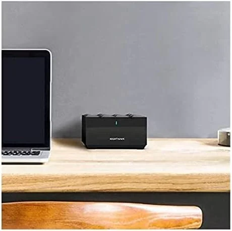 سیستم وای فای مش نت گیر نایت هاوک مدل (MK6W) پوشش تا 418 متر مربع، دو بانده، سازگار با ایزی مش، سرعت اینترنت بالای 100 مگابیت بر ثانیه