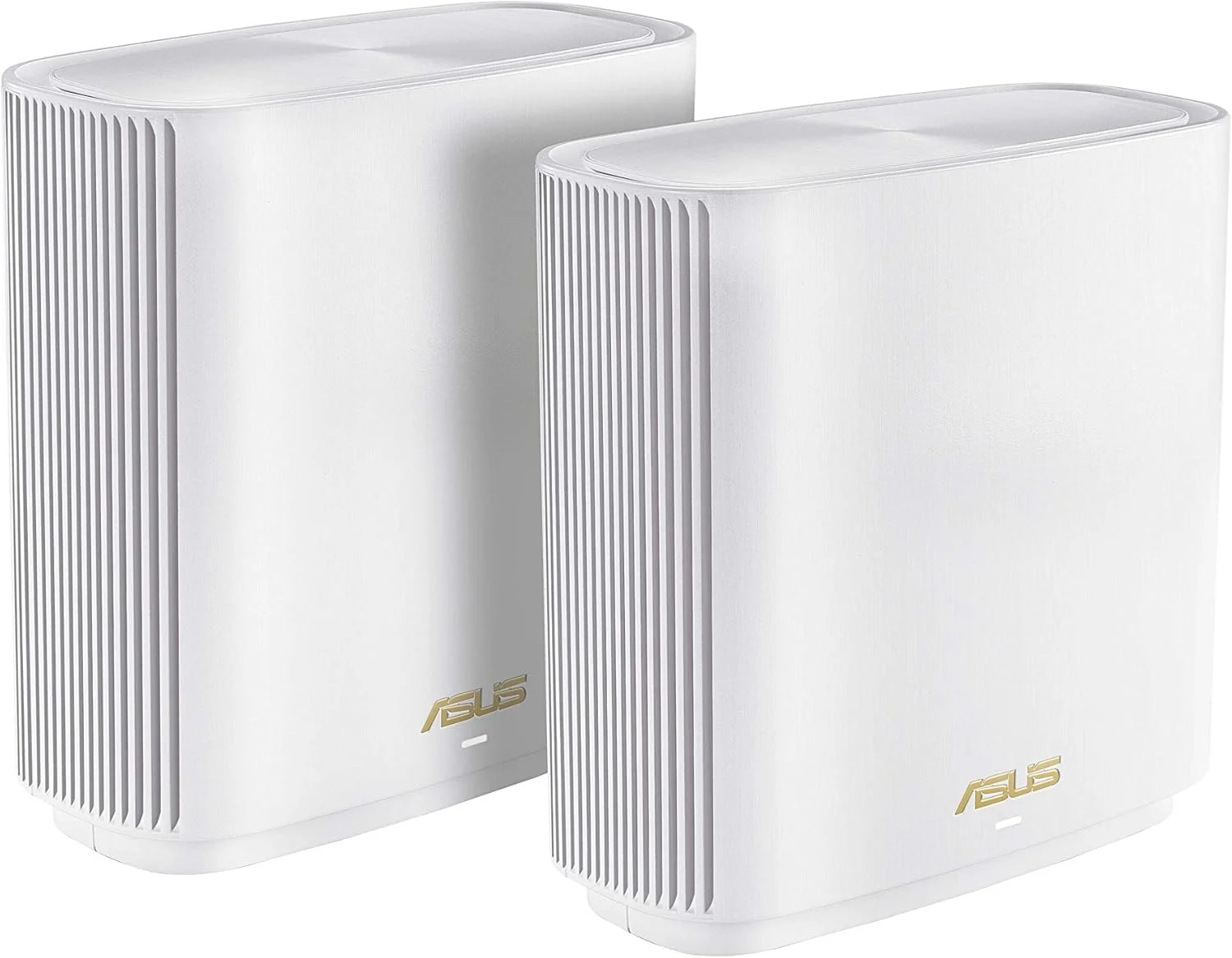 سیستم WiFi 6E مش سه بانده ASUS ZenWiFi برای کل خانه (ET9 2PK)، پوشش تا 510 متر مربع، 7800 مگابیت بر ثانیه، باند 6 گیگاهرتز جدید، AiMesh، امنیت اینترنت رایگان مادام العمر، کنترل والدین، راه اندازی آسان، Instant Guard