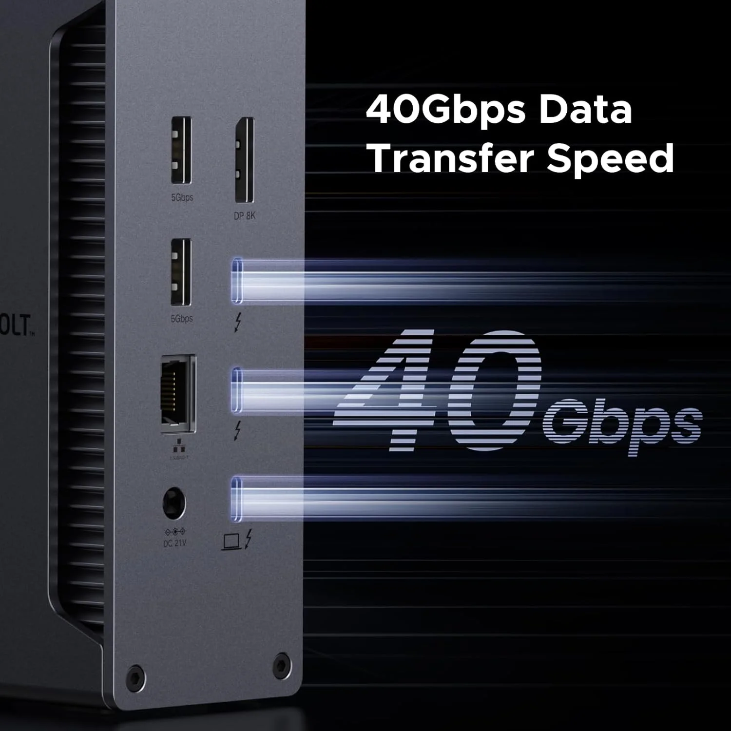 داک استیشن ۱۳ در ۱ یوگرین Thunderbolt 4 با سرعت ۴۰ گیگابیت بر ثانیه، با قابلیت نمایش دوگانه 4K@60Hz یا تک نمایشگر 8K، شارژ ۹۰ واتی برای لپ تاپ، پورت 2.5GbE و کارت خوان SD/TF 4.0. مدل Revodok Max 213 برای MacBook، Surface Pro و غیره داک استیشن ۱۳ در ۱ یوگرین Thunderbolt 4 با سرعت ۴۰ گیگابیت بر ثانیه، با قابلیت نمایش دوگانه 4K@60Hz یا تک نمایشگر 8K، شارژ ۹۰ واتی برای لپ تاپ، پورت 2.5GbE و کارت خوان SD/TF 4.0. مدل Revodok Max 213 برای MacBook، Surface Pro و غیره