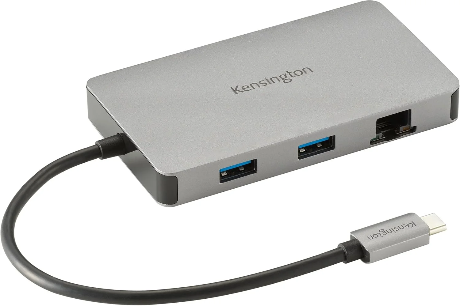 هاب دوگانه مانیتور 4K کنزینگتون UH1450P USB Type C، ایستگاه اتصال لپ تاپ با دو پورت DisplayPort 1.4++، شارژ 85 واتی برای دستگاه های Thunderbolt 3/4 و USB-C، 2 پورت USB-A، 1 پورت USB Type C (K36900WW)