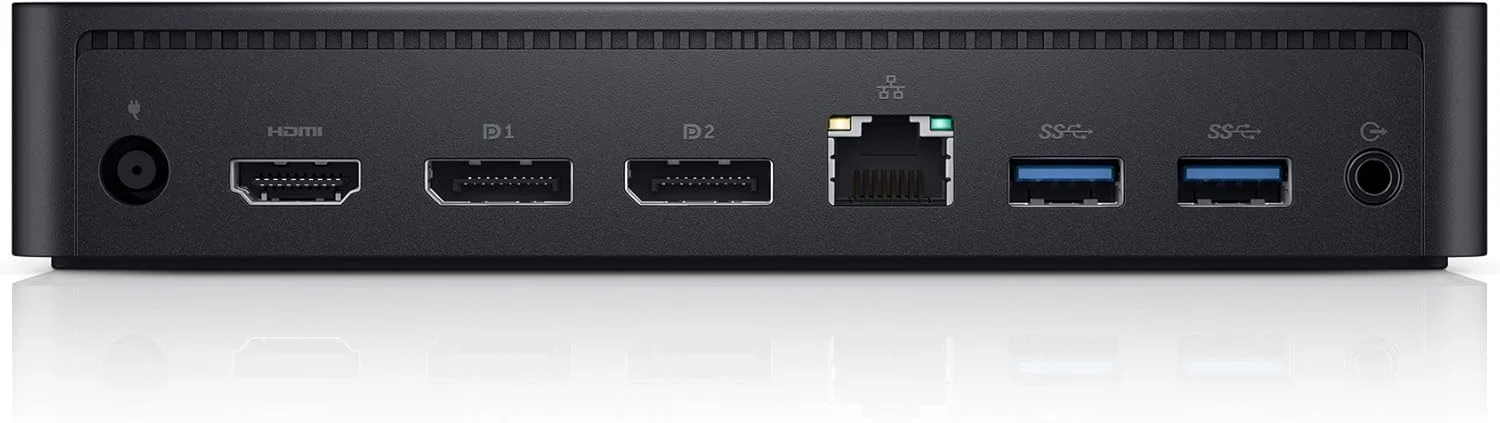 داک جهانی دل مدل 452-BCYT D6000، مشکی، تکی داک جهانی دل مدل 452-BCYT D6000، مشکی، تکی