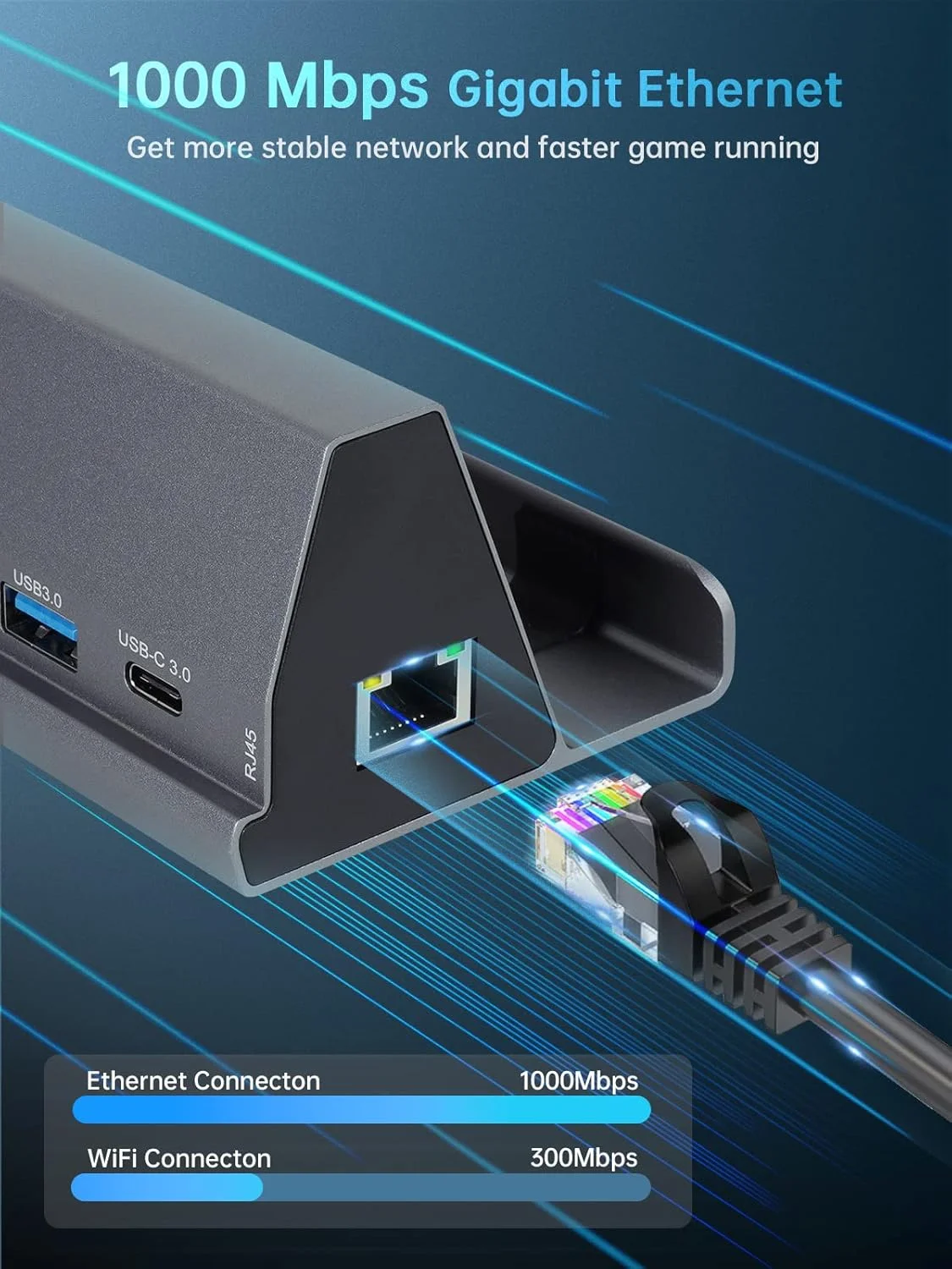 داک استیشن VCOM برای استیم دک - داک 7 در 1 با HDMI 4K@60Hz، گیگابیت اترنت، دو USB-A 3.0، USB-A 2.0 و ورودی USB-C 100W با سرعت کامل - سازگار با Valve Steam Deck داک استیشن VCOM برای استیم دک - داک 7 در 1 با HDMI 4K@60Hz، گیگابیت اترنت، دو USB-A 3.0، USB-A 2.0 و ورودی USB-C 100W با سرعت کامل - سازگار با Valve Steam Deck