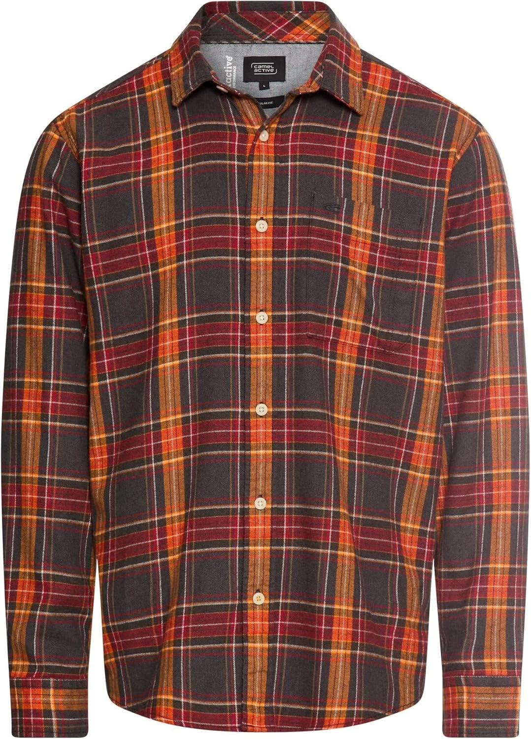 پیراهن آستین بلند مردانه کمل اکتیو fleXXXactive® از فلانل سبک