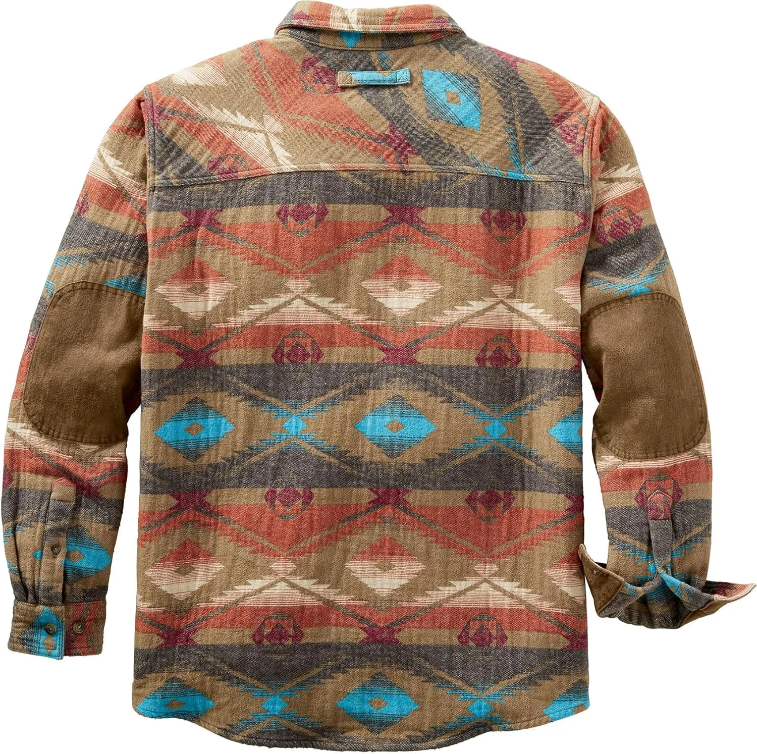 پیراهن فلانل سنگین وزن مردانه با یقه دکمه دار