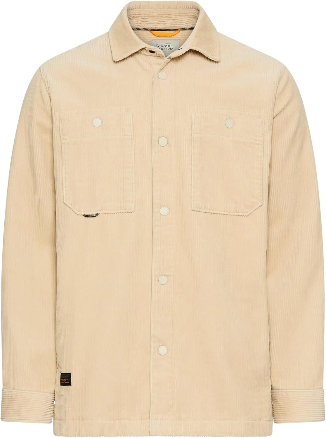 اورشرت مردانه مخمل کبریتی camel active با دکمه های فشاری