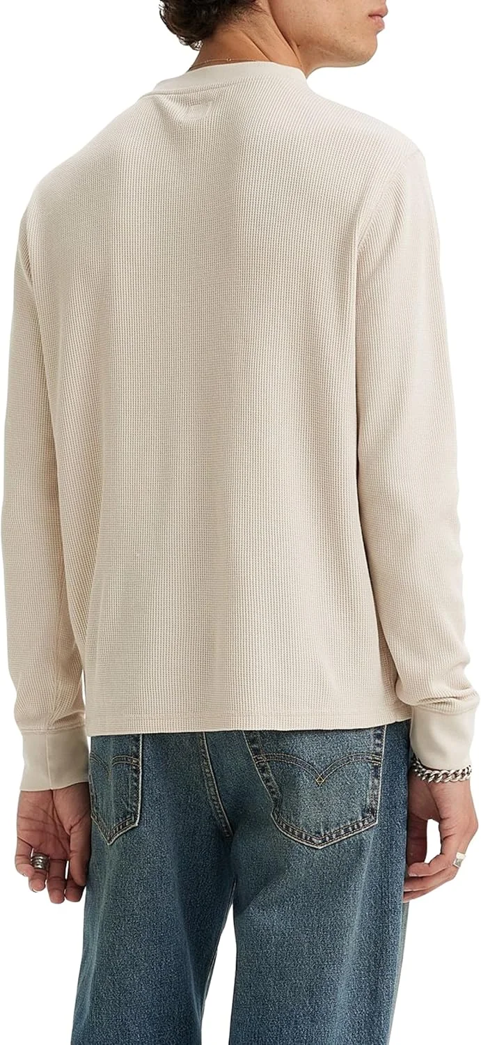 پیراهن آستین بلند مردانه Levi's مدل Henley با سه دکمه