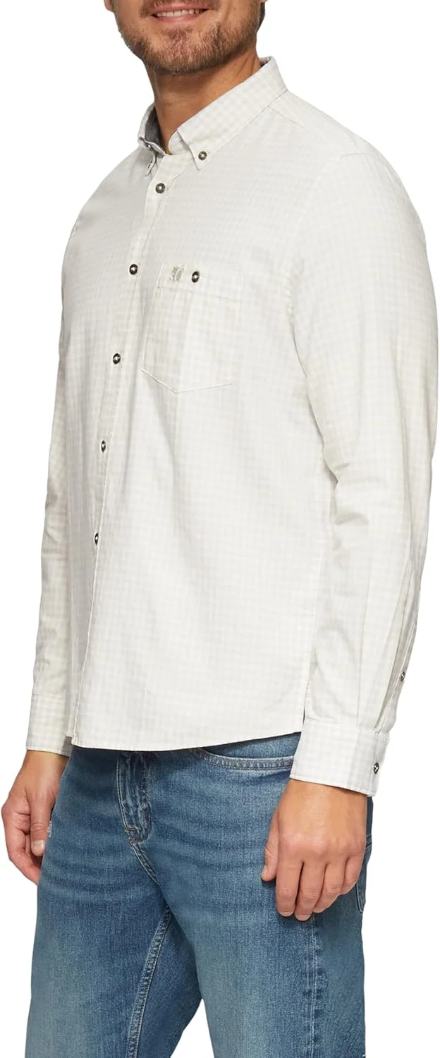 پیراهن چهارخانه s.Oliver با یقه دکمه دار، مدل Regular Fit