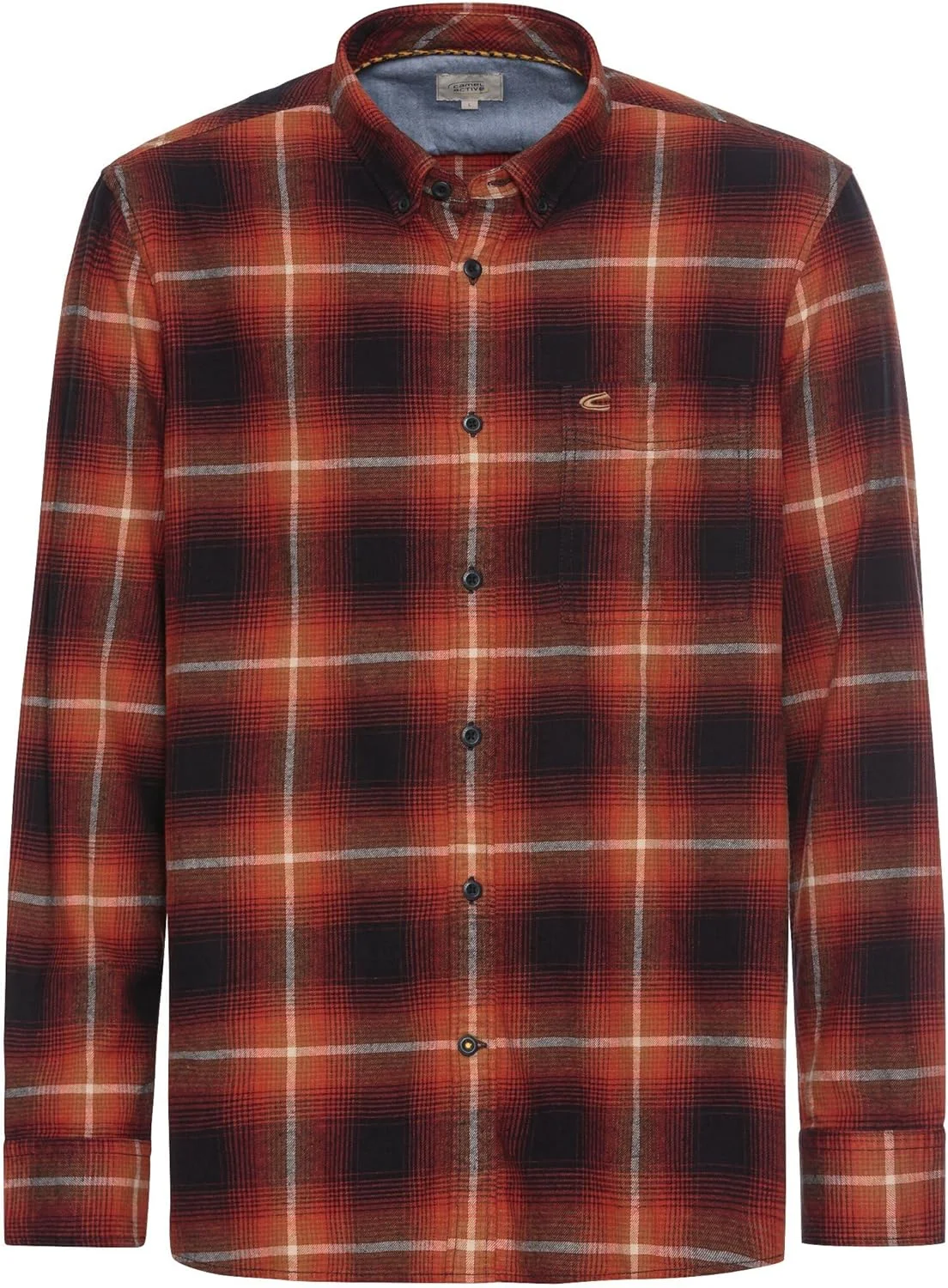 پیراهن آستین بلند مردانه کمل اکتیو با طرح چهارخانه