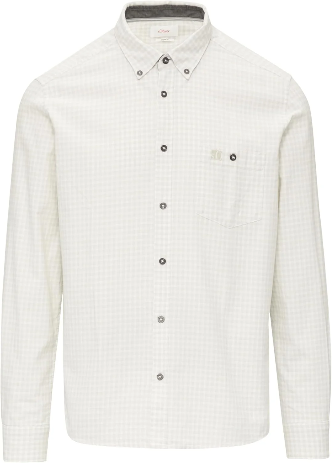 پیراهن چهارخانه s.Oliver با یقه دکمه دار، مدل Regular Fit پیراهن چهارخانه s.Oliver با یقه دکمه دار، مدل Regular Fit