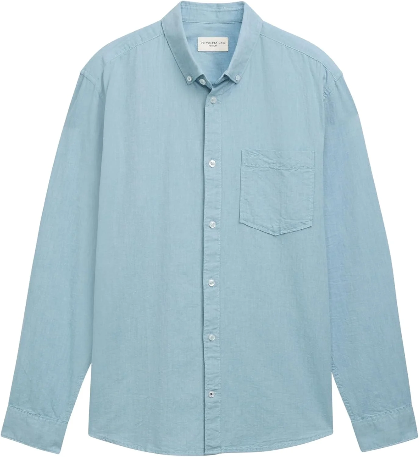 پیراهن مردانه تام تیلور با فیت معمولی و گلدوزی لوگو روی جیب سینه