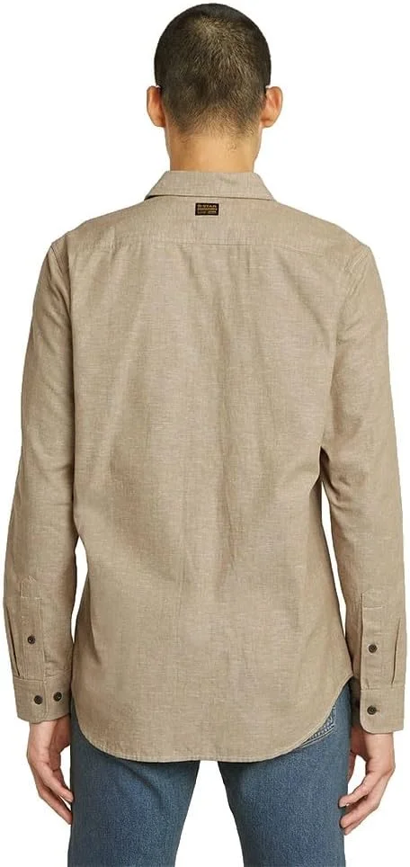 پیراهن مردانه G-STAR Marine Slim، چند رنگ (toggee/Milk D24963-D914-H051)، L