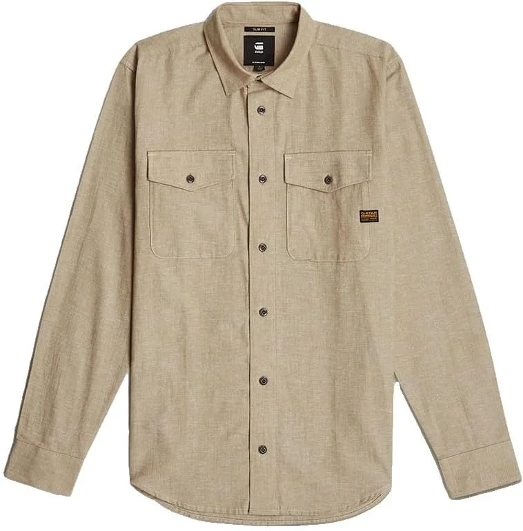 پیراهن مردانه G-STAR Marine Slim، چند رنگ (toggee/Milk D24963-D914-H051)، L