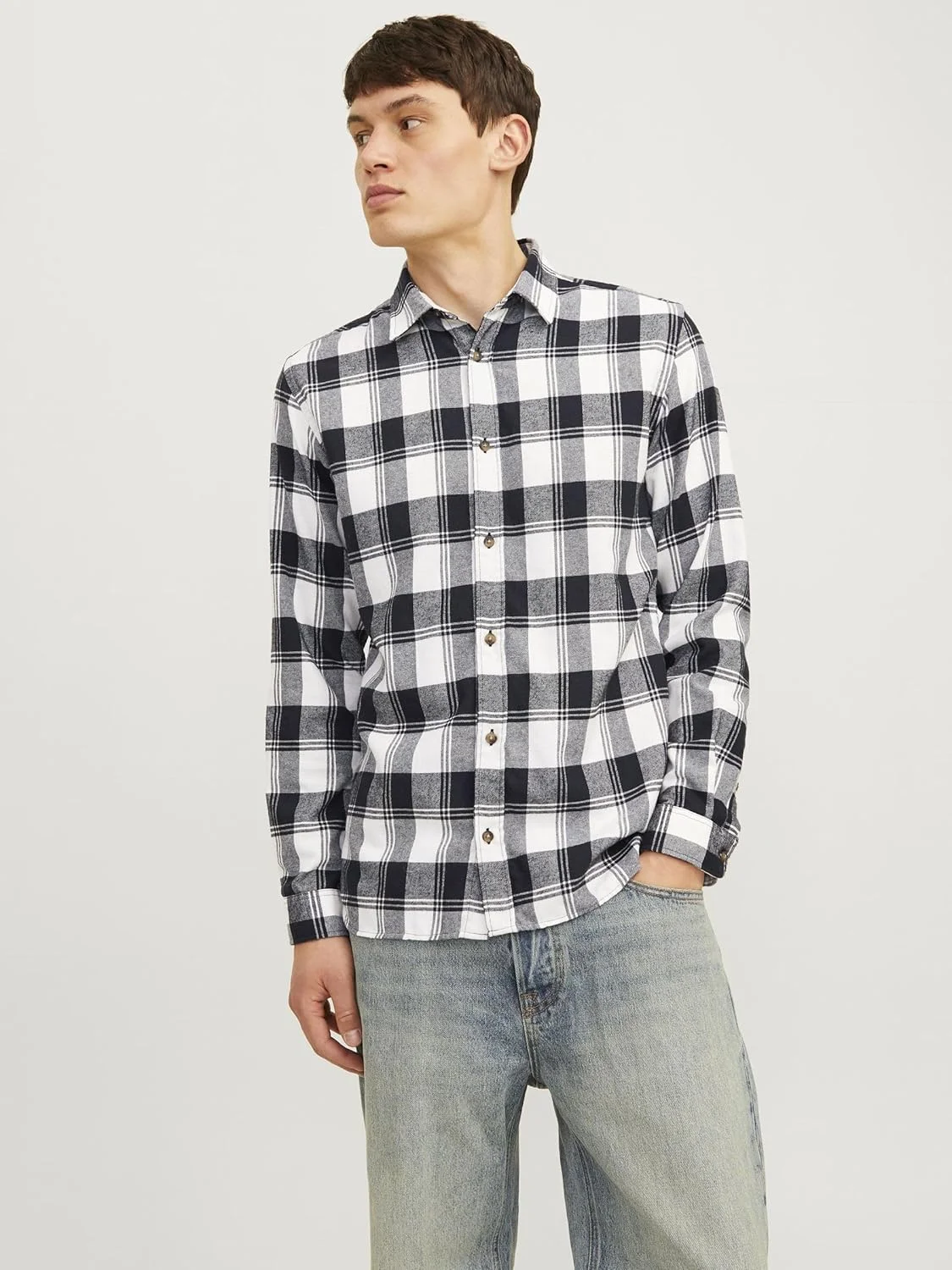 پیراهن مردانه JACK & JONES مدل Slim Fit