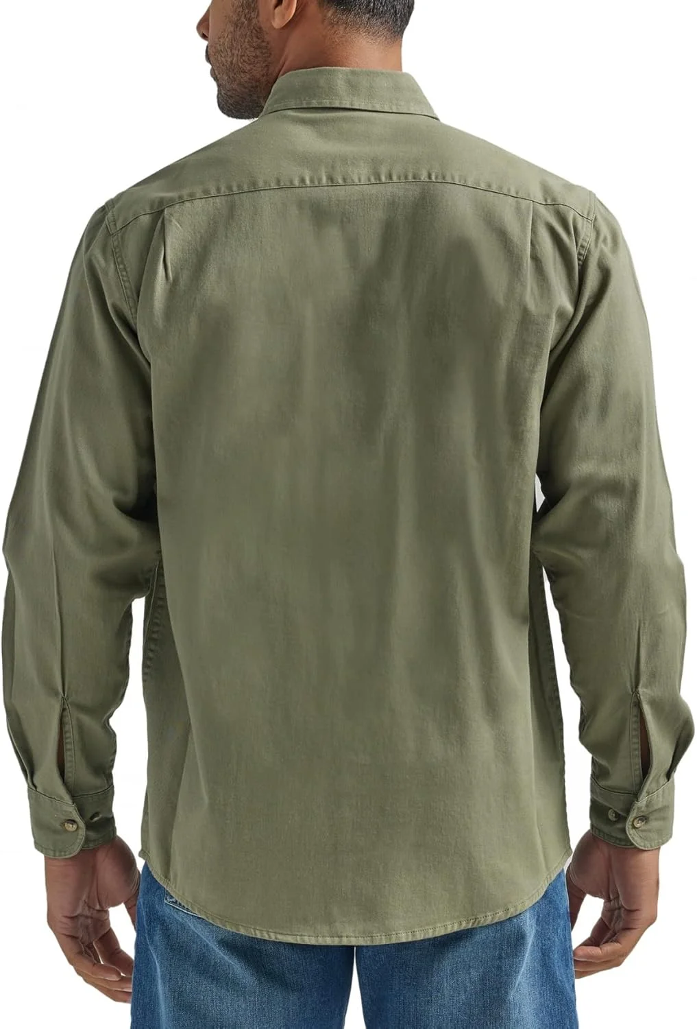 پیراهن آستین بلند مردانه کلاسیک بافتنی Wrangler Authentics با یقه دکمه دار پیراهن آستین بلند مردانه کلاسیک بافتنی Wrangler Authentics با یقه دکمه دار