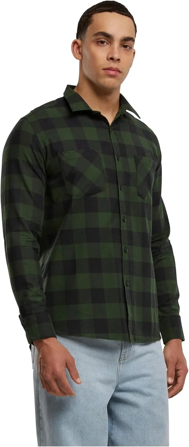 پیراهن فلانل مردانه چهارخانه Urban Classics