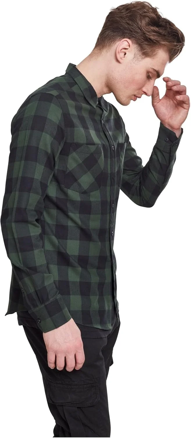 پیراهن فلانل مردانه چهارخانه Urban Classics