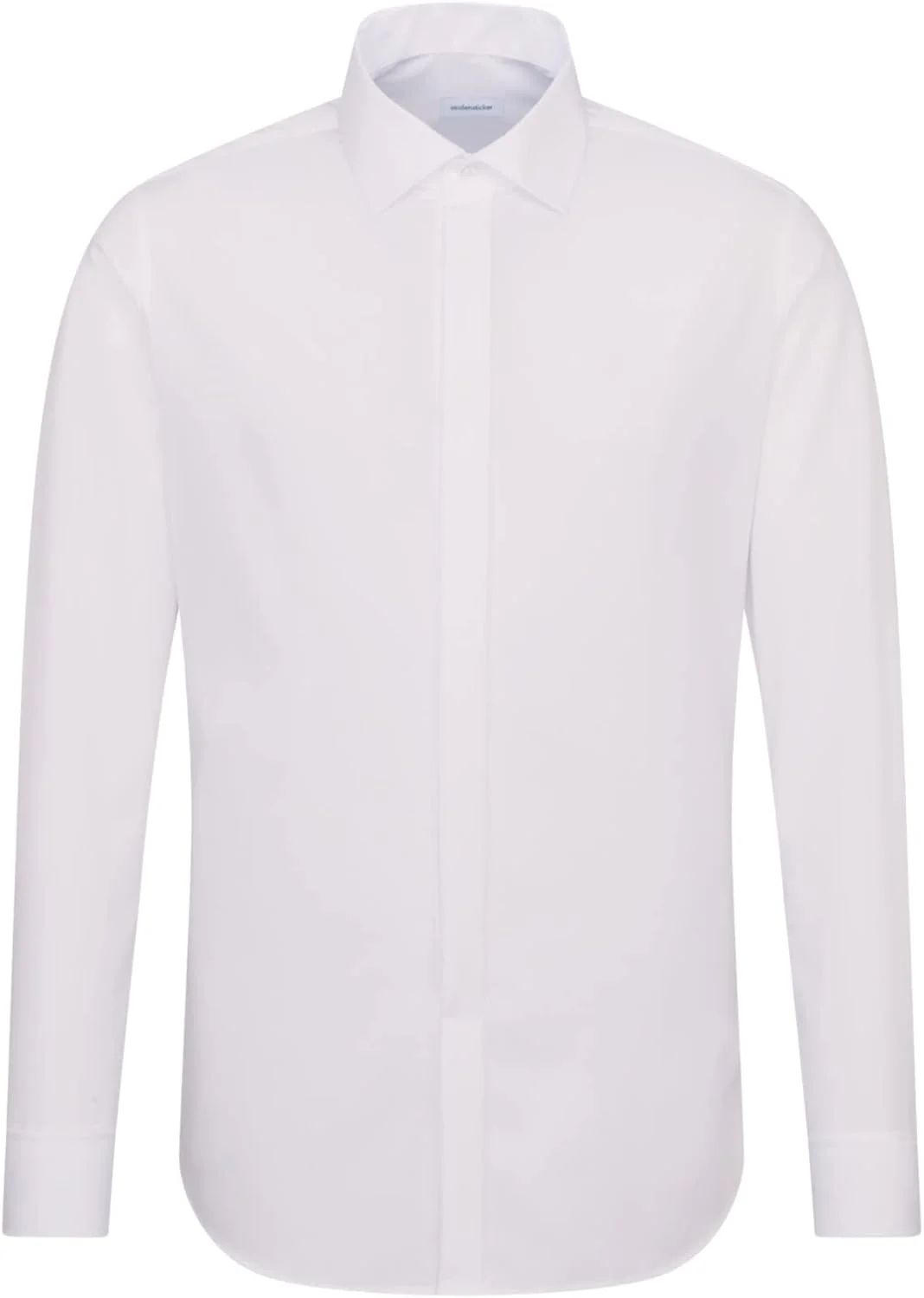 پیراهن مردانه تجاری Seidensticker - Slim Fit - بدون نیاز به اتو - یقه Kent - آستین بلند - سرآستین پاکتی - 100% پنبه - Gala