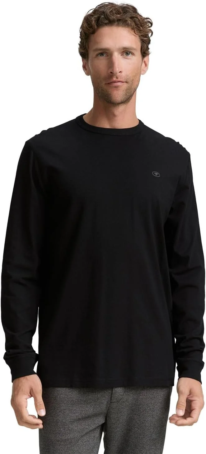 تی شرت آستین بلند مردانه توم تیلور Basic از جنس پنبه