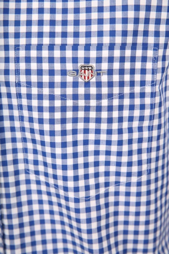 پیراهن مردانه گنت مدل Reg Poplin Gingham
