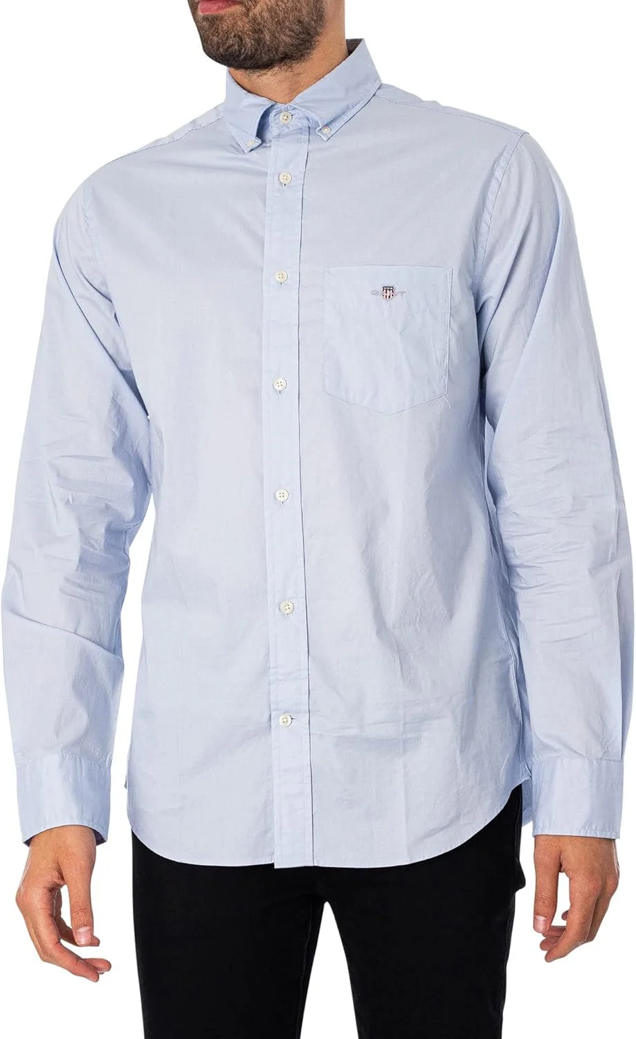 پیراهن مردانه کلاسیک پاپلین گنت