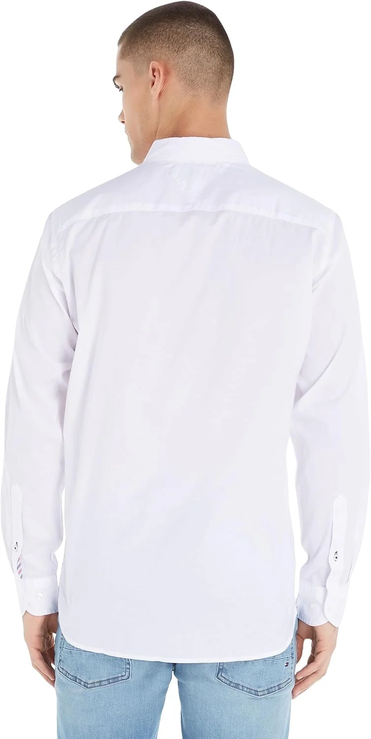 پیراهن آستین بلند مردانه تامی هیلفیگر Core Flex