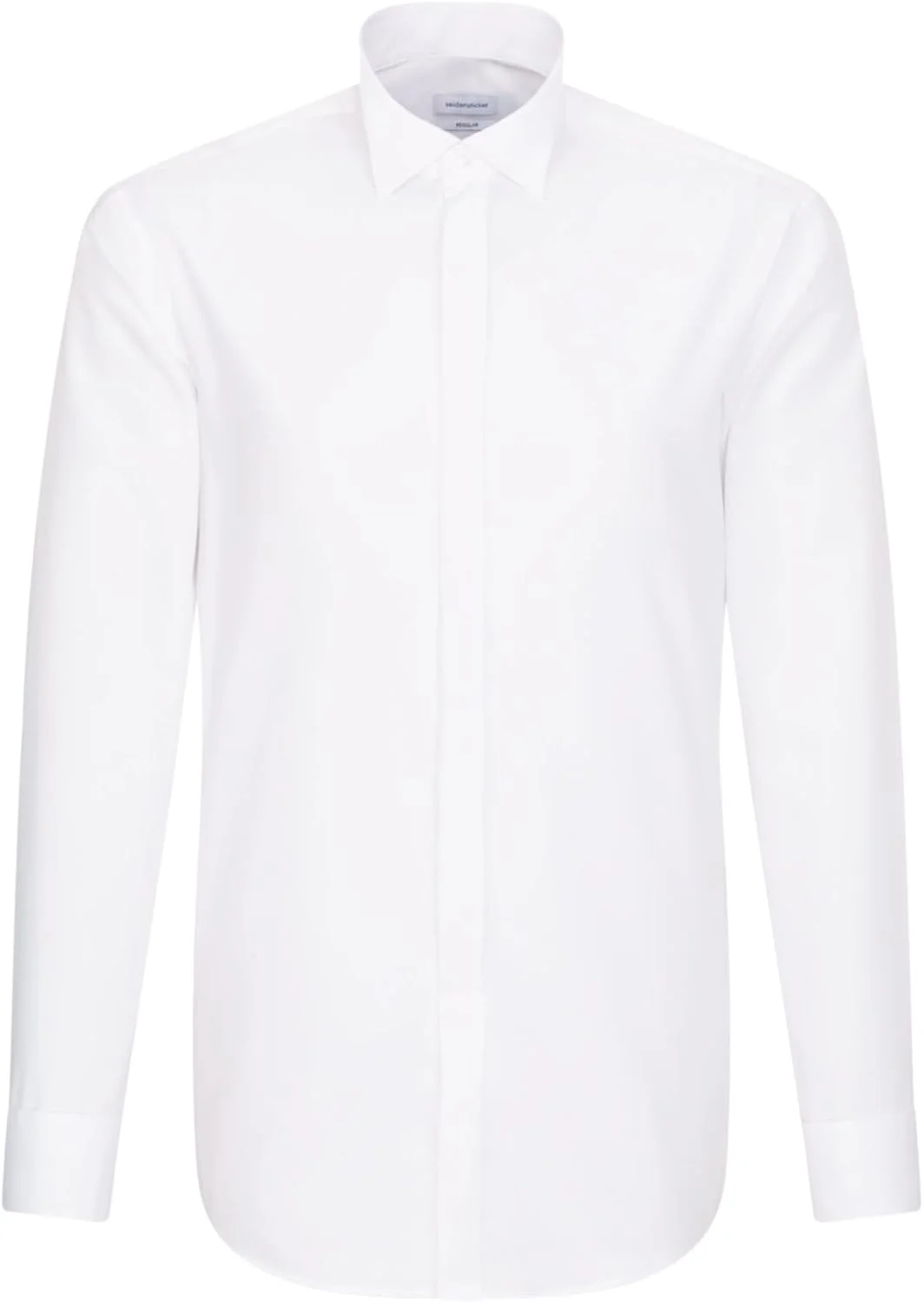 پیراهن مردانه رسمی Seidensticker - پیراهن تاکسیدو - برش معمولی - بدون نیاز به اتو - یقه Kent - یقه پروانه‌ای - آستین بلند - سرآستین پاکتی - 100% پنبه - شیک و کلاسیک